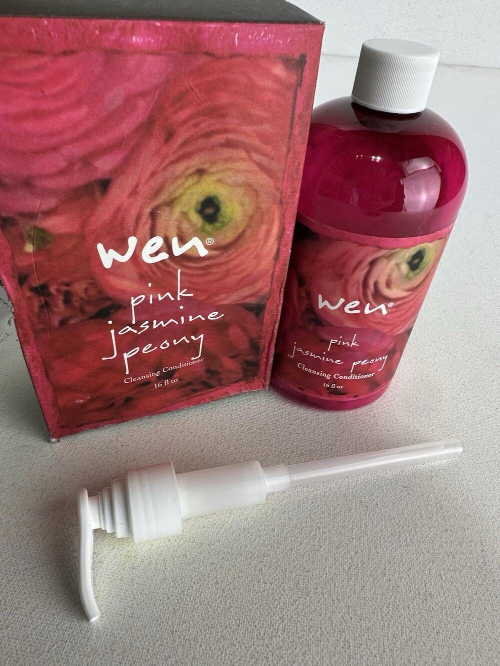 WEN Cleansing Conditioner Pink Jasmine Peony 16 fl oz Moisturizing Conditioner